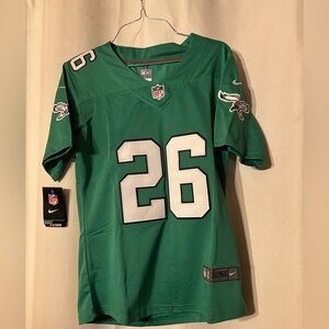 Nike Green NFL Jersey with Number 26